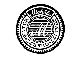 MICHELE M QUALITY QUARTZ WATCH logo