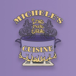 MICHELE'S LOVE MADE EDIBLE CUISINE logo