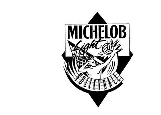 MICHELOB LIGHT VOLLEYBALL logo