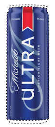 MICHELOB ULTRA SUPERIOR LIGHT BEER M 2.6 CARBS 95 CALS 12 FL OZ. logo