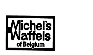 MICHEL'S WAFFELS OF BELGIUM logo