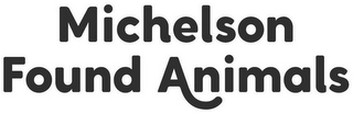 MICHELSON FOUND ANIMALS logo