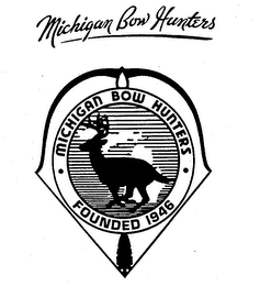 MICHIGAN BOW HUNTERS-FOUNDED 1946-MICHIGAN BOW HUNTERS logo