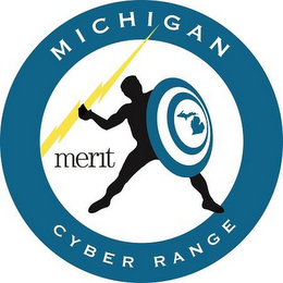 MICHIGAN CYBER RANGE MERIT logo