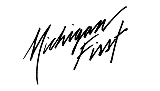 MICHIGAN FIRST logo