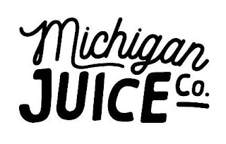 MICHIGAN JUICE CO. logo