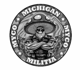 MICHIGAN MYCO MILITIA MYCO logo