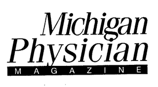 MICHIGAN PHYSICIAN MAGAZINE logo