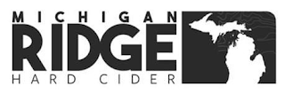MICHIGAN RIDGE HARD CIDER logo