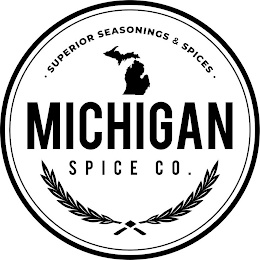 MICHIGAN SPICE CO. SUPERIOR SEASONINGS & SPICES logo