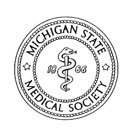 MICHIGAN STATE MEDICAL SOCIETY 1866 logo