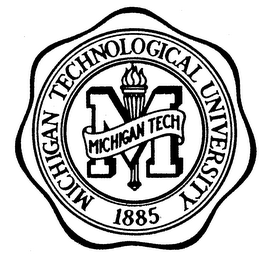MICHIGAN TECHNOLOGICAL UNIVERSITY 1885 logo