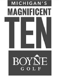 MICHIGAN'S MAGNIFICENT TEN BOYNE GOLF logo