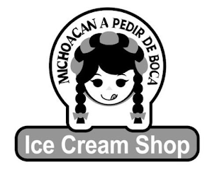 MICHOACAN A PEDIR DE BOCA ICE CREAM SHOP logo