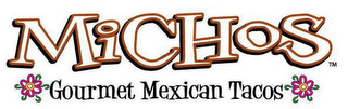 MICHOS GOURMET MEXICAN TACOS logo