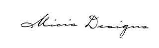 MICIA DESIGNS logo