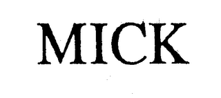 MICK logo