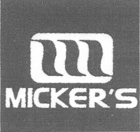 MICKER'S logo