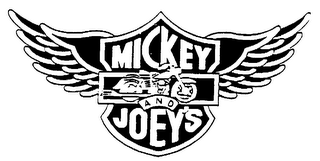 MICKEY AND JOEY'S logo