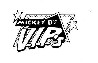 MICKEY D'S V.I.P.'S logo