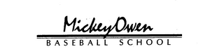 MICKEY OWEN BASEBALL SCHOOL logo