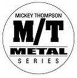 MICKEY THOMPSON M/T METAL SERIES logo