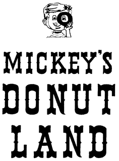 MICKEY'S DONUT LAND logo