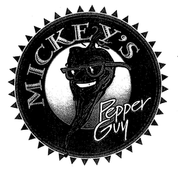 MICKEY'S PEPPER GUY logo