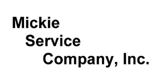 MICKIE SERVICE COMPANY, INC. logo