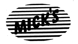 MICK'S logo