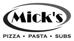 MICK'S PIZZA PASTA SUBS logo