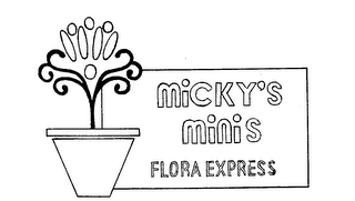 MICKY'S MINIS FLORA EXPRESS logo