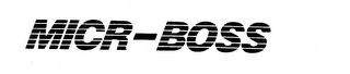 MICR-BOSS logo