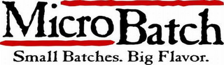 MICRO-BATCH SMALL BATCHES BIG FLAVOR logo