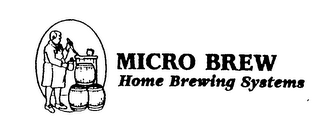 MICRO BREW HOME BREWING SYSTEMS logo
