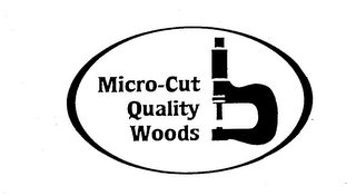 MICRO-CUT QUALITY WOODS logo