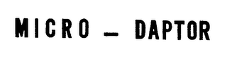 MICRO-DAPTER logo