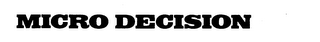 MICRO DECISION logo