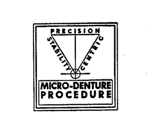 MICRO-DENTURE PROCEDURE PRECISION STABILITY CENTRIC logo