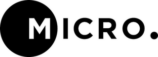 MICRO. DEPARTMENT logo
