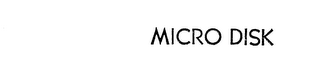MICRO DISK logo