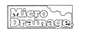 MICRO DRAINAGE. logo
