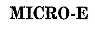 MICRO-E logo
