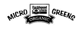 MICRO EARTHBOUND FARM GREENS ORGANIC logo