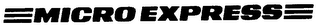 MICRO EXPRESS logo