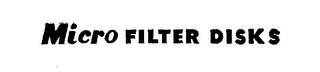 MICRO FILTER DISKS logo