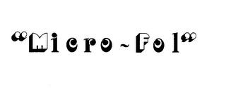 "MICRO-FOL" logo