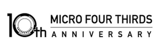 MICRO FOUR THIRDS 10TH ANNIVERSARY logo