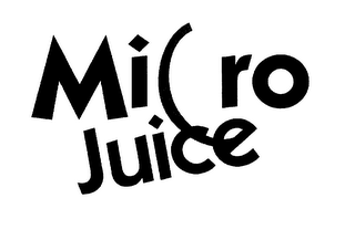 MICRO JUICE logo