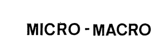 MICRO-MACRO logo
